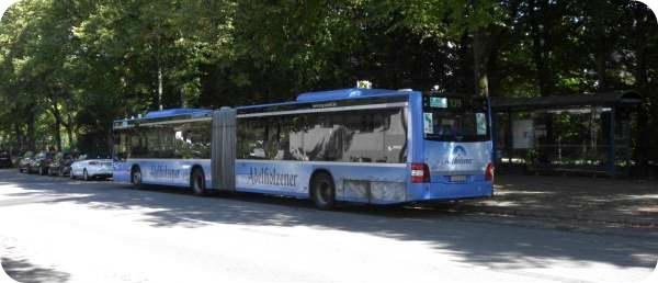 Typical Munich bus